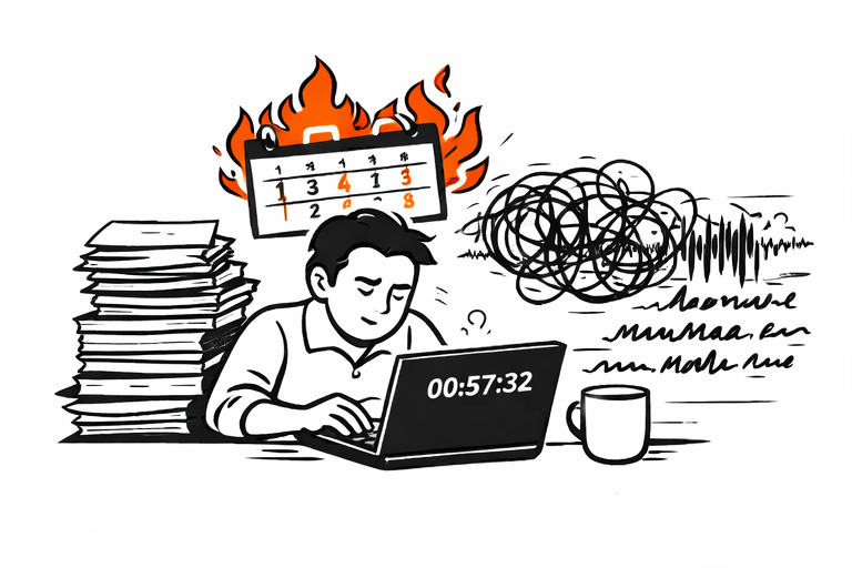 Часы уходят на ручную расшифровку — сроки горят. Транскрибация аудио вручную требует специального ПО или дорогих услуг.